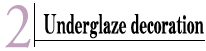 Underglaze decoration